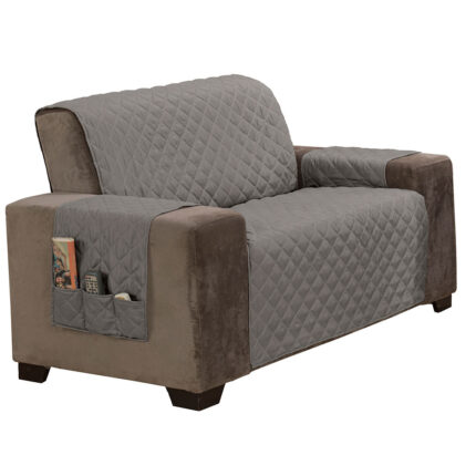 Protetor de Sofá Classic 2 Lugares King Cinza