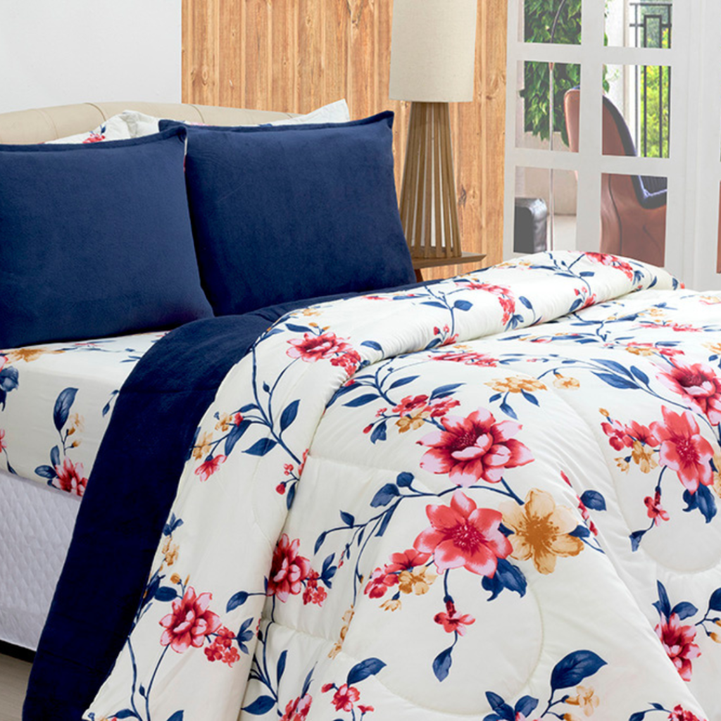coberdrom floral azul 2