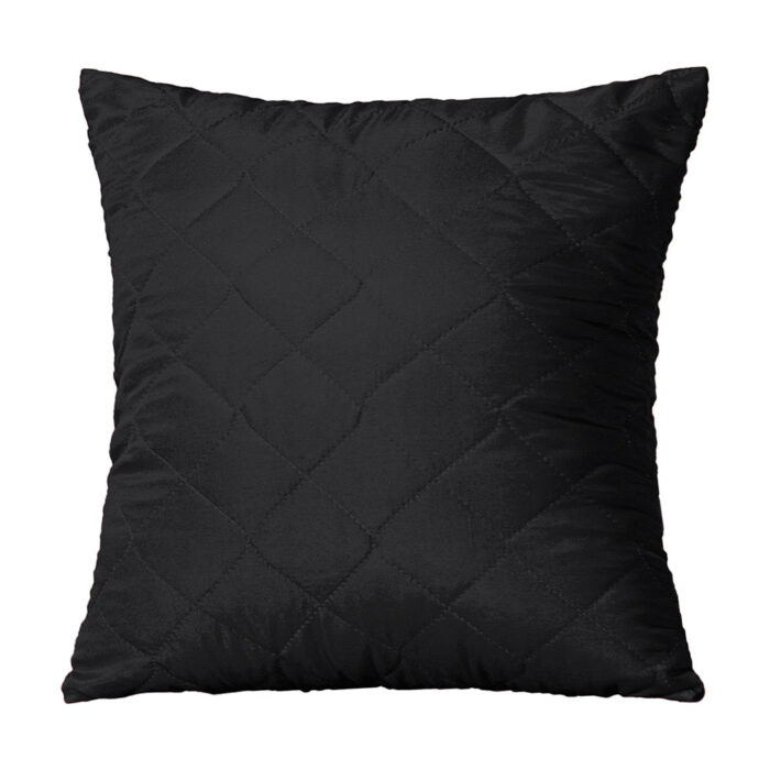 capa para almofada decorativa matelada com ziper preta 62e3dd3495e14 large