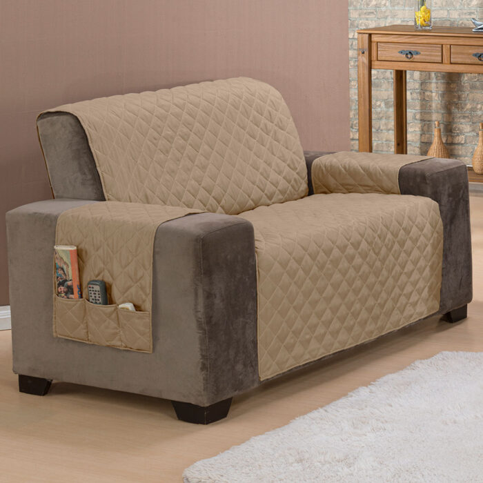 protetor de sofa com bolsos 2 lugares basic 120m bege 6307caf4eb08e large