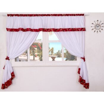 Cortina De Cozinha Magali 2.00m X 1.70m